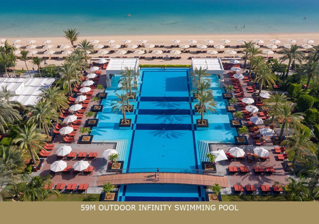 Jumeirah Zabeel Saray Dubai Exterior photo 59m Outdoor Infinity Swimming Pool
